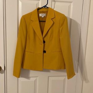 Le Suit Petite Jacket, 2P, Yellow